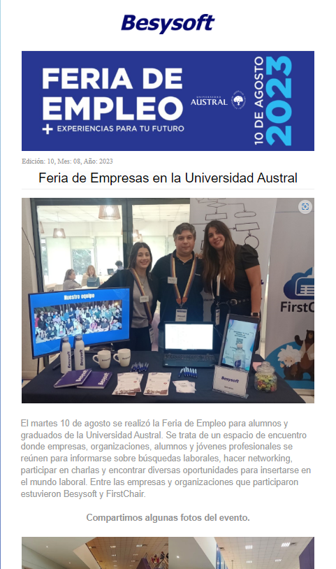 Mini Ed 10 Feria de Empleo en la Universidad Austral